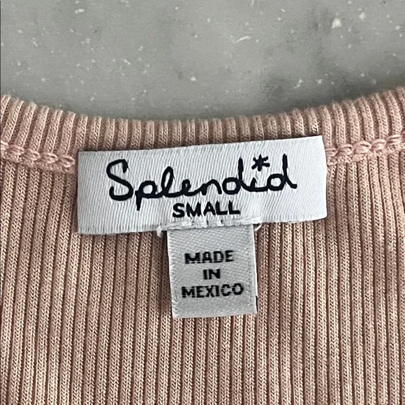 Splendid Ribbed Tank Top - Picture 3 of 5